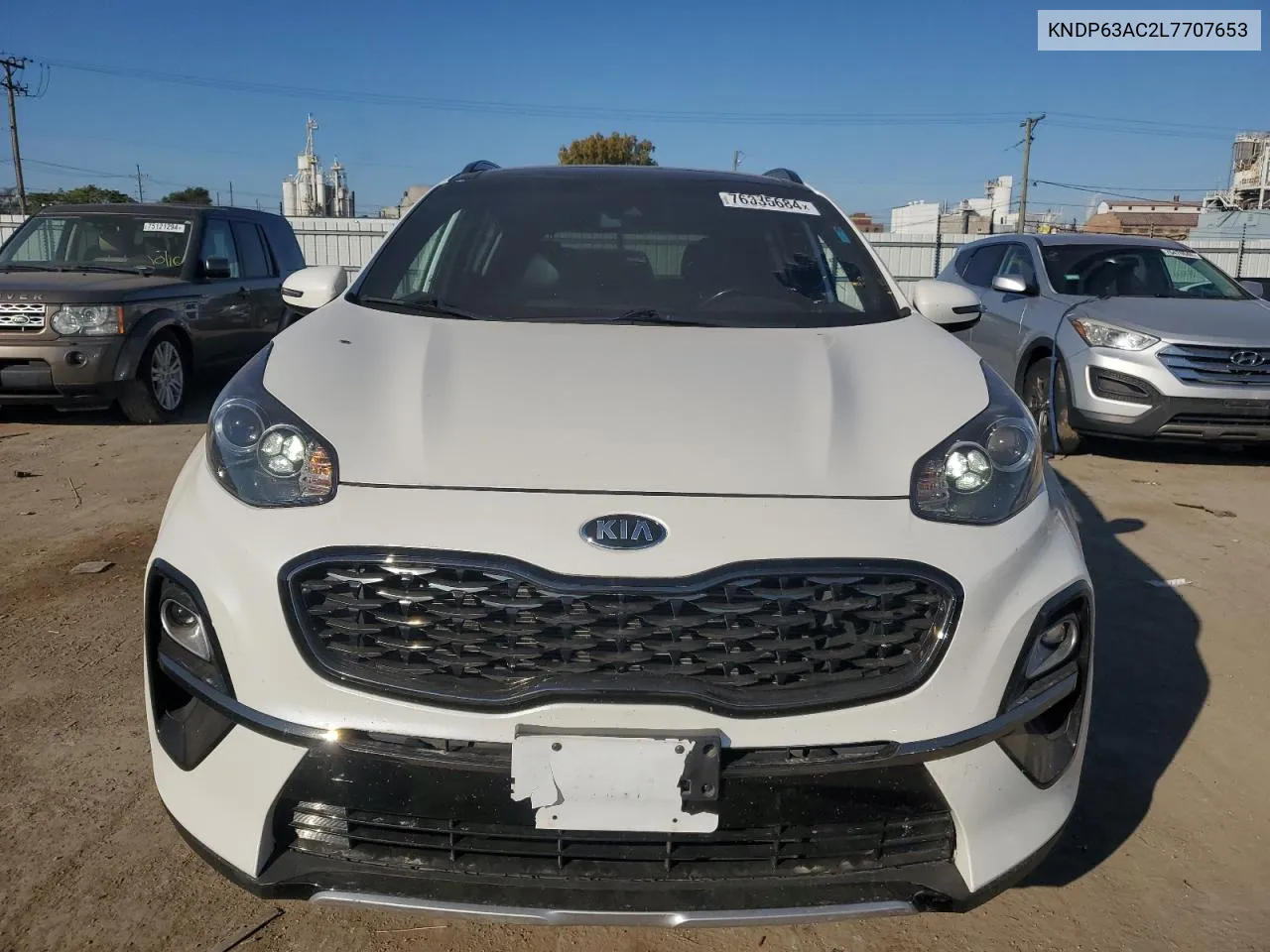 2020 Kia Sportage S VIN: KNDP63AC2L7707653 Lot: 76335684