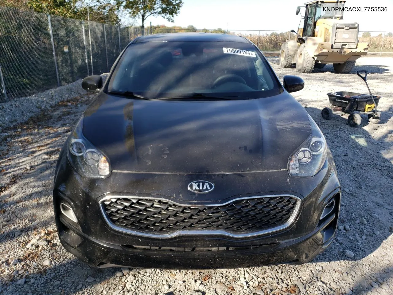 2020 Kia Sportage Lx VIN: KNDPMCACXL7755536 Lot: 76500184