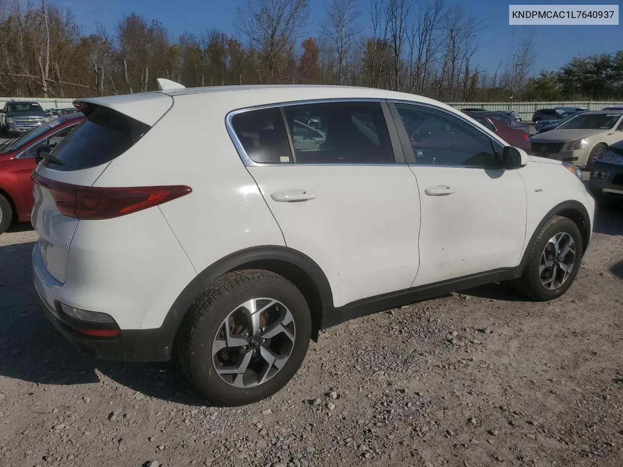 2020 Kia Sportage Lx VIN: KNDPMCAC1L7640937 Lot: 76676634