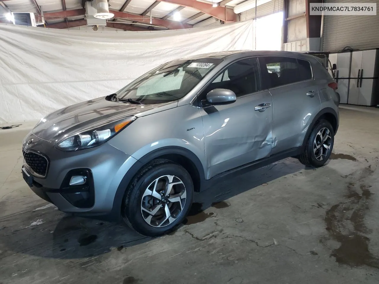 2020 Kia Sportage Lx VIN: KNDPMCAC7L7834761 Lot: 76820284