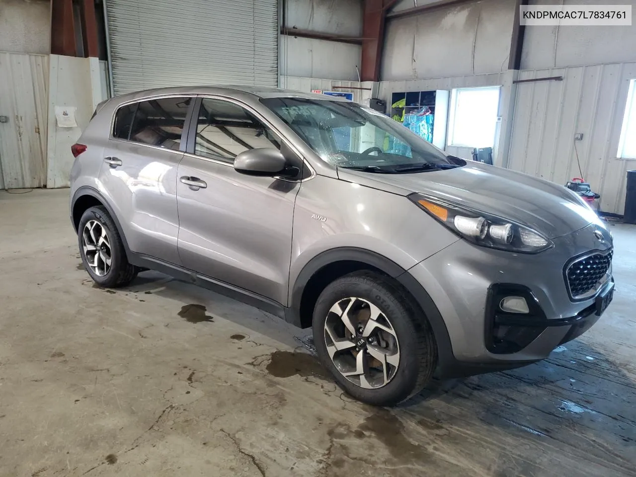 2020 Kia Sportage Lx VIN: KNDPMCAC7L7834761 Lot: 76820284