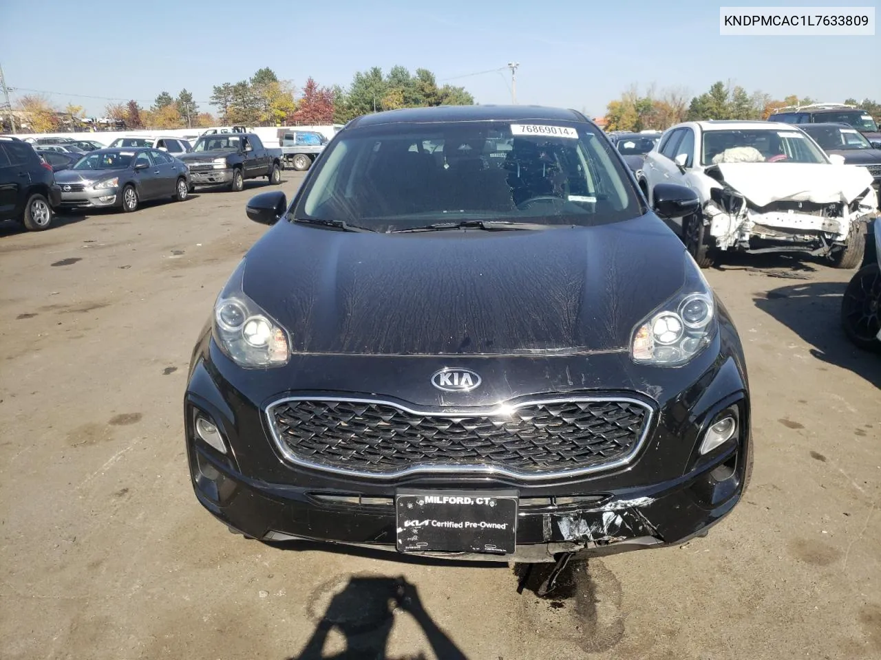 KNDPMCAC1L7633809 2020 Kia Sportage Lx