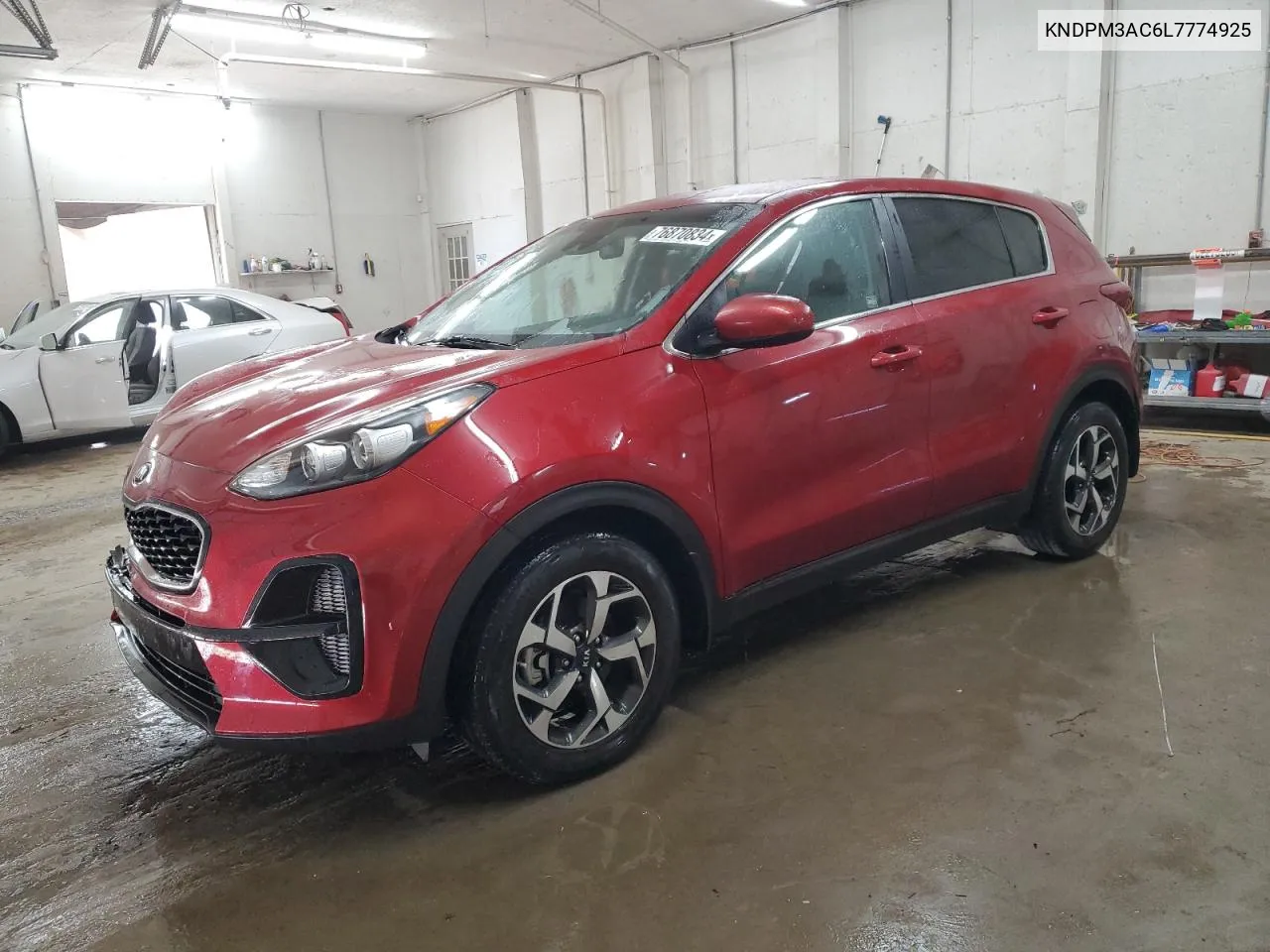 2020 Kia Sportage Lx VIN: KNDPM3AC6L7774925 Lot: 76870834