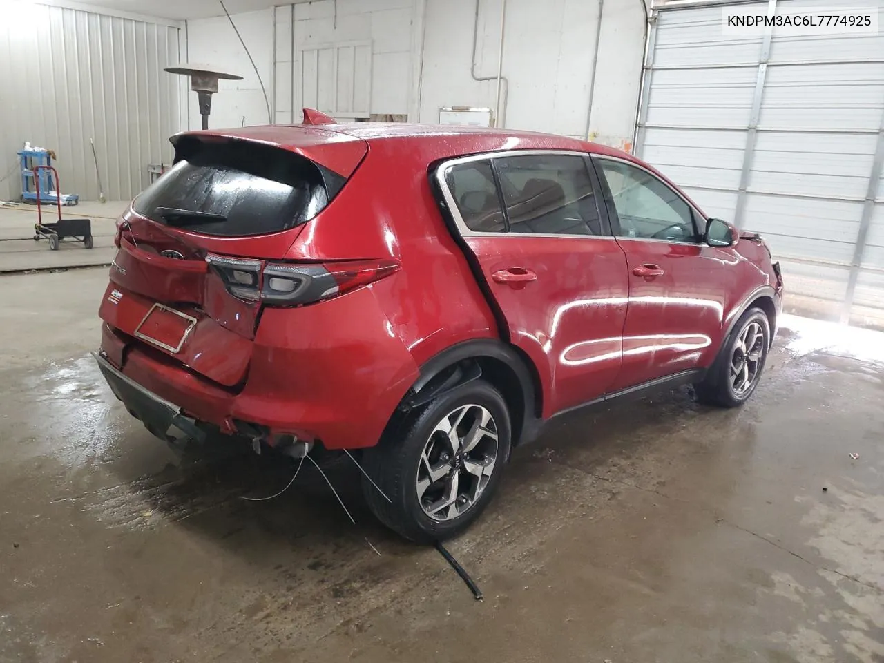 2020 Kia Sportage Lx VIN: KNDPM3AC6L7774925 Lot: 76870834