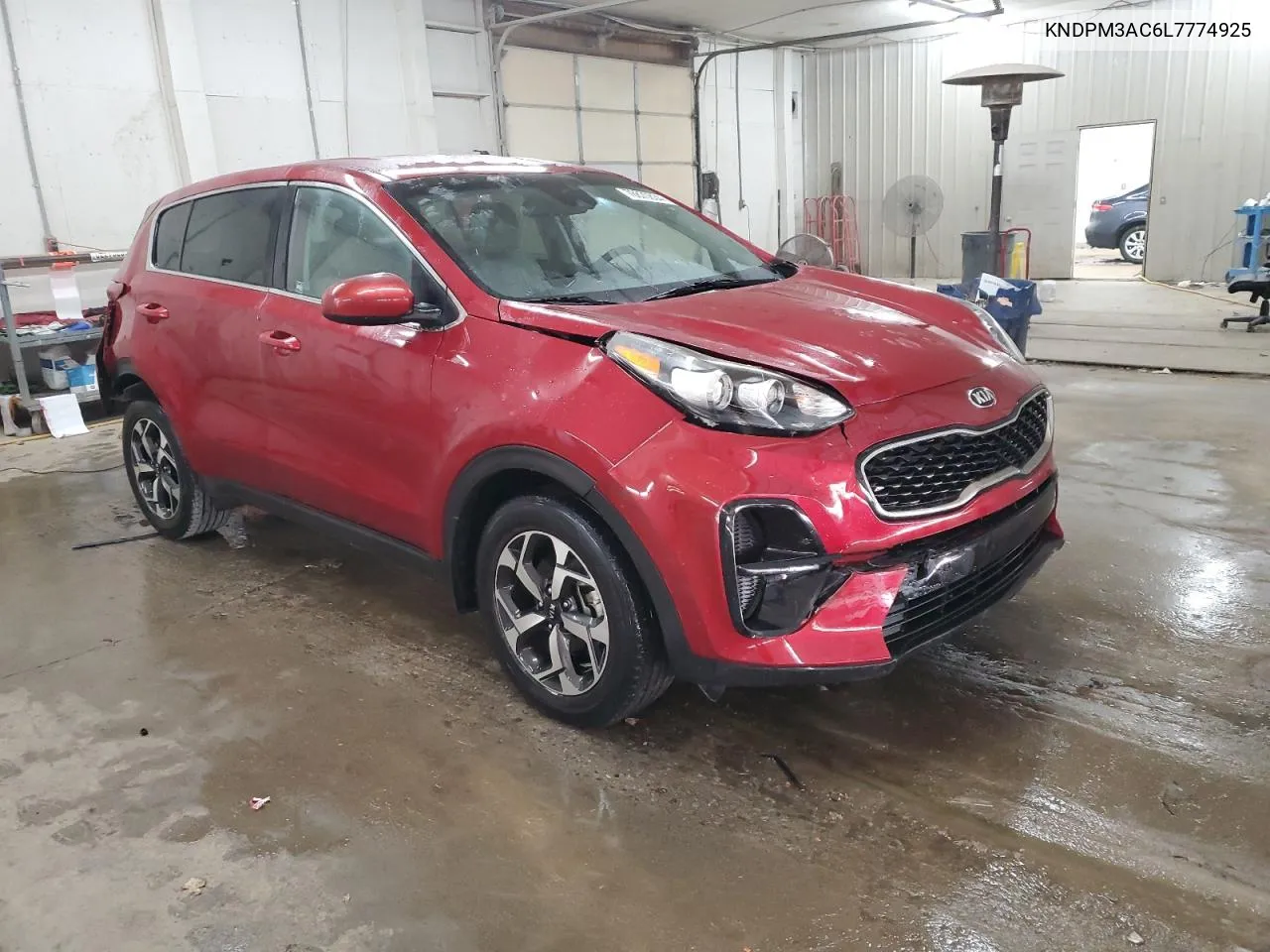 2020 Kia Sportage Lx VIN: KNDPM3AC6L7774925 Lot: 76870834