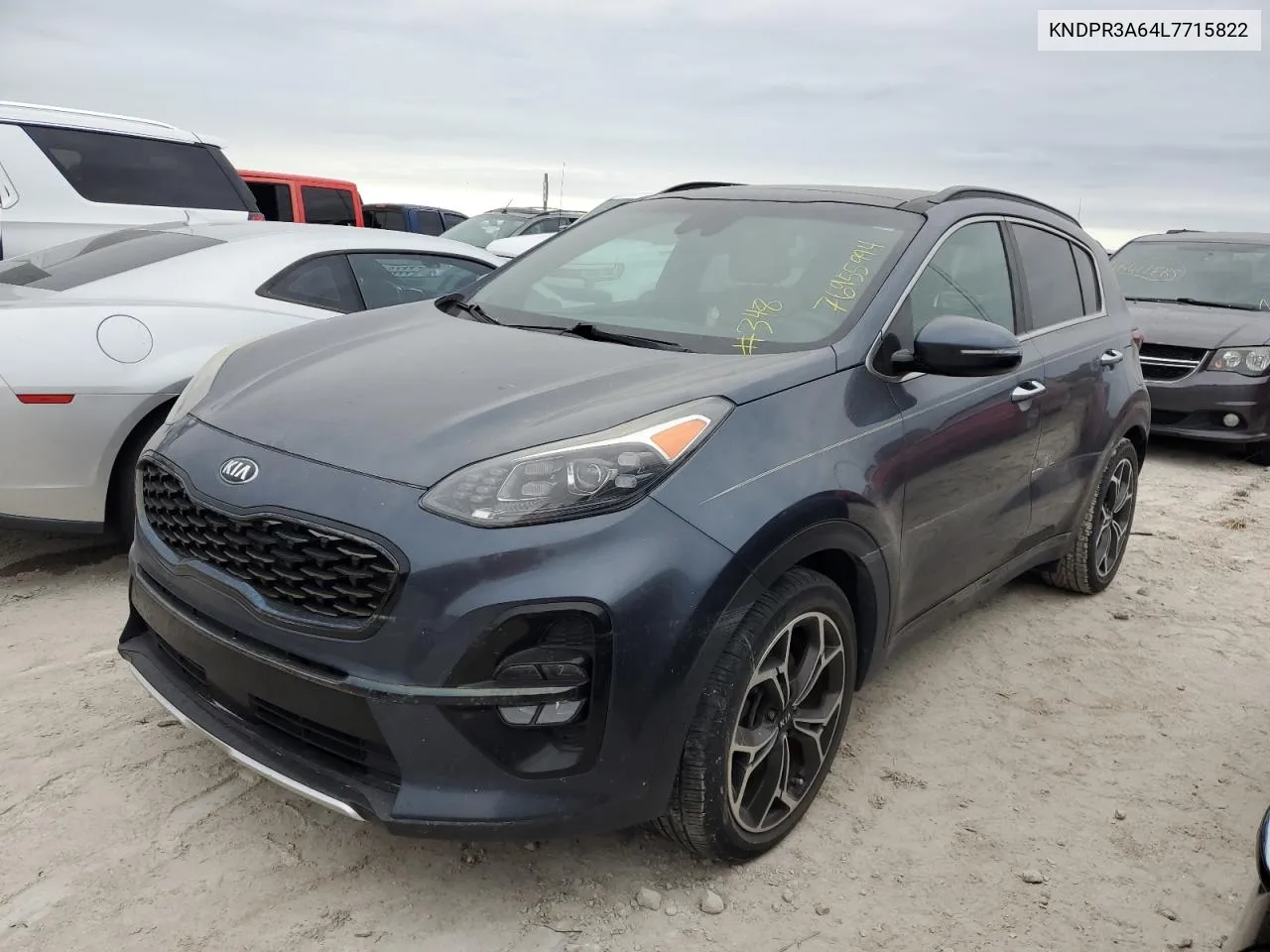 2020 Kia Sportage Sx VIN: KNDPR3A64L7715822 Lot: 76955994