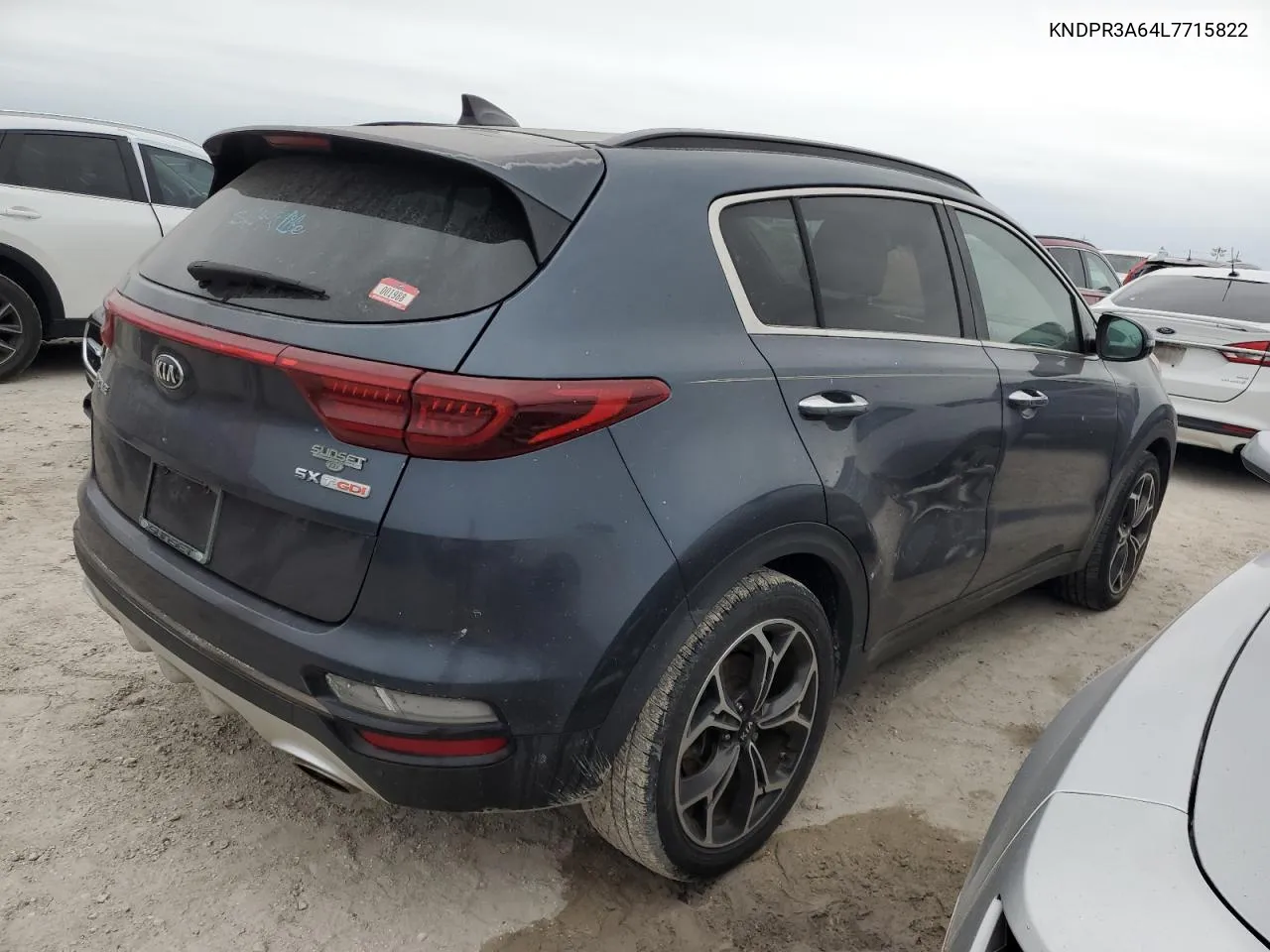 2020 Kia Sportage Sx VIN: KNDPR3A64L7715822 Lot: 76955994