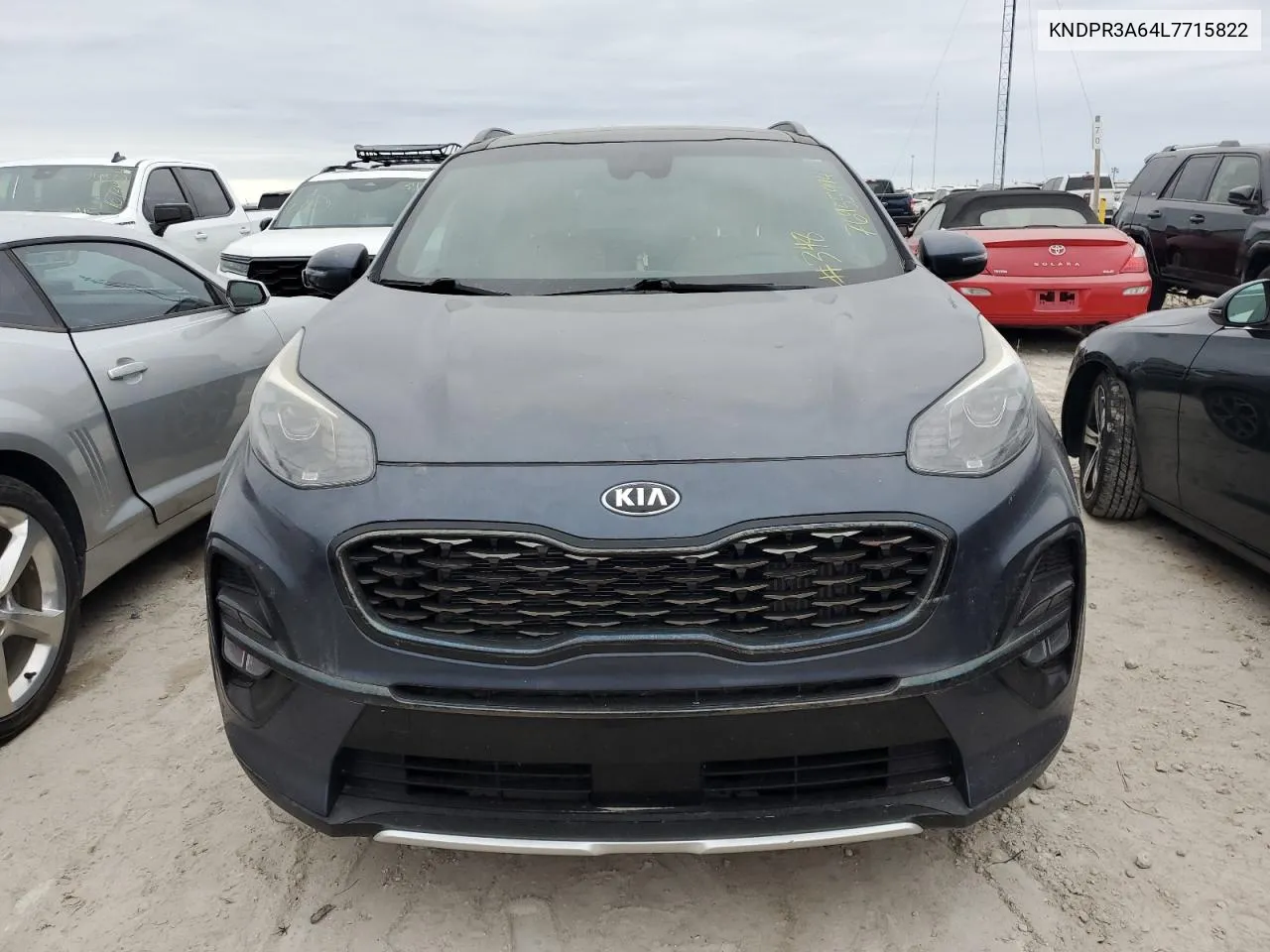 2020 Kia Sportage Sx VIN: KNDPR3A64L7715822 Lot: 76955994