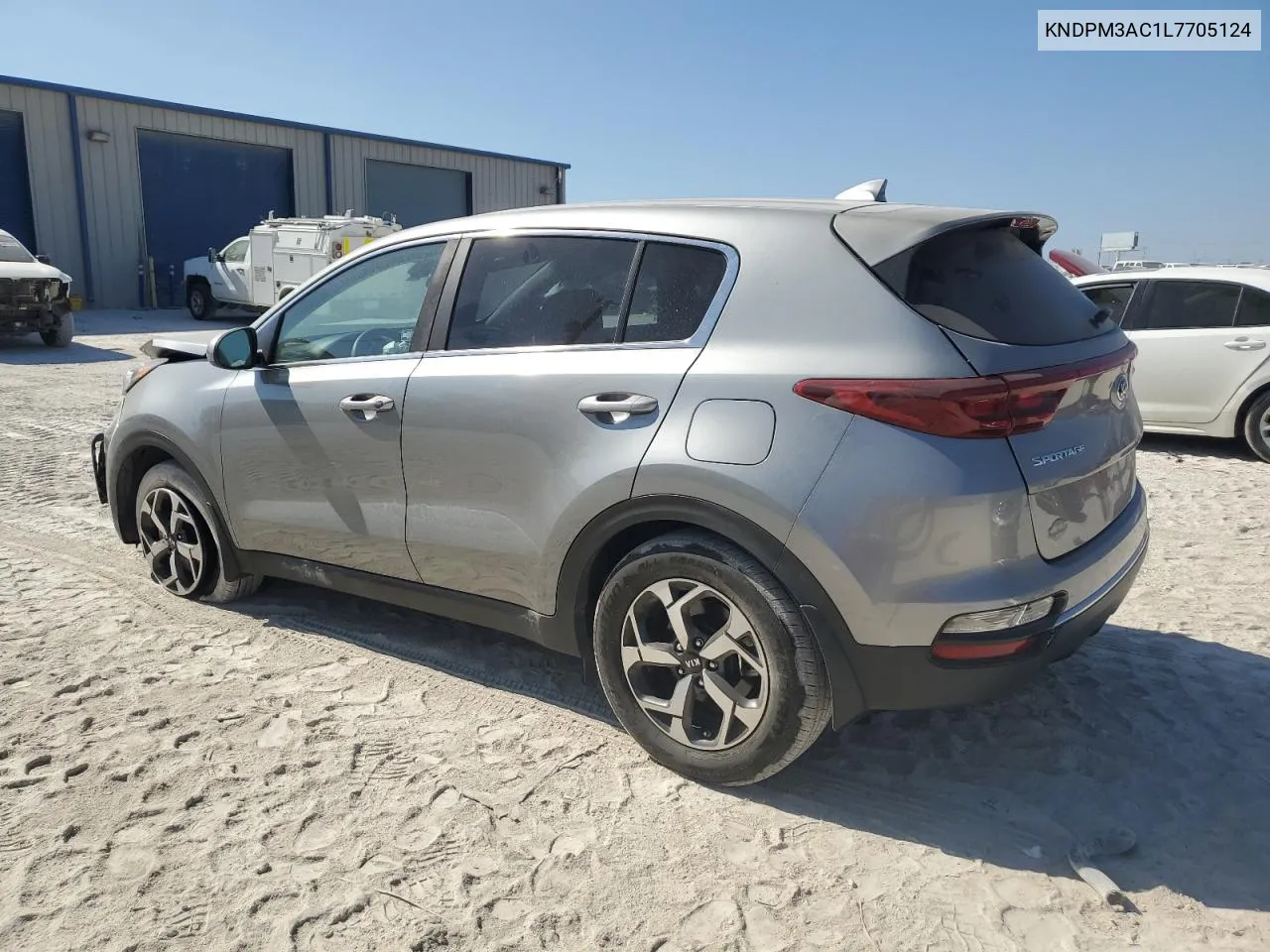 2020 Kia Sportage Lx VIN: KNDPM3AC1L7705124 Lot: 77009004