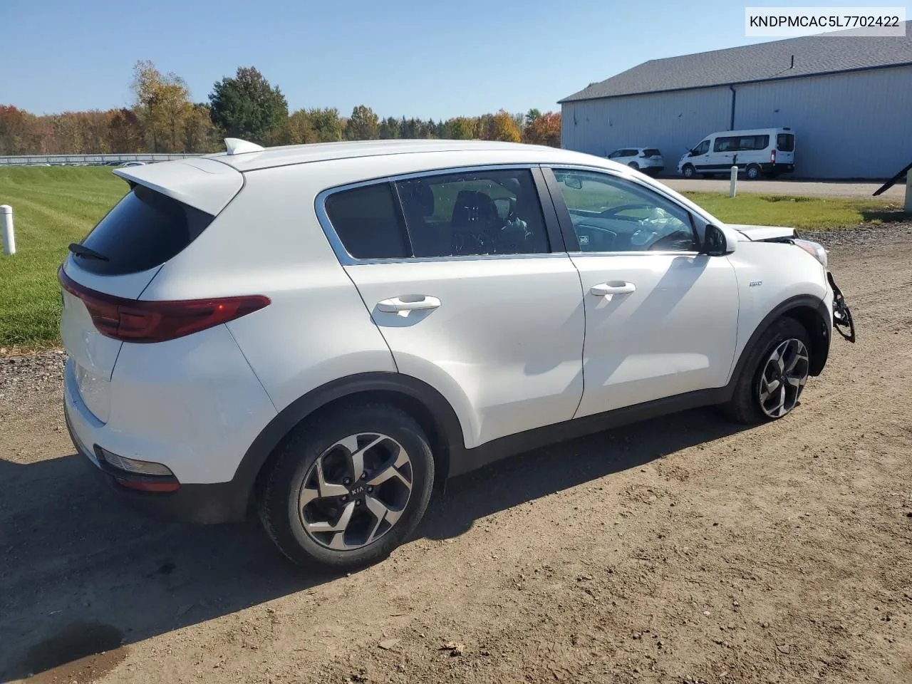 2020 Kia Sportage Lx VIN: KNDPMCAC5L7702422 Lot: 77065534