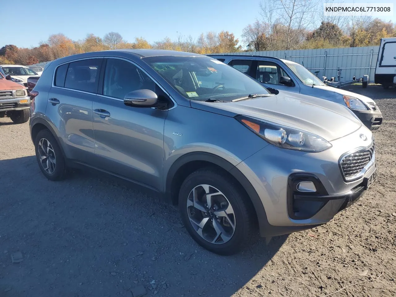 2020 Kia Sportage Lx VIN: KNDPMCAC6L7713008 Lot: 77085244