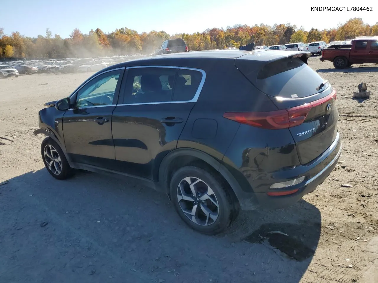 2020 Kia Sportage Lx VIN: KNDPMCAC1L7804462 Lot: 77195534