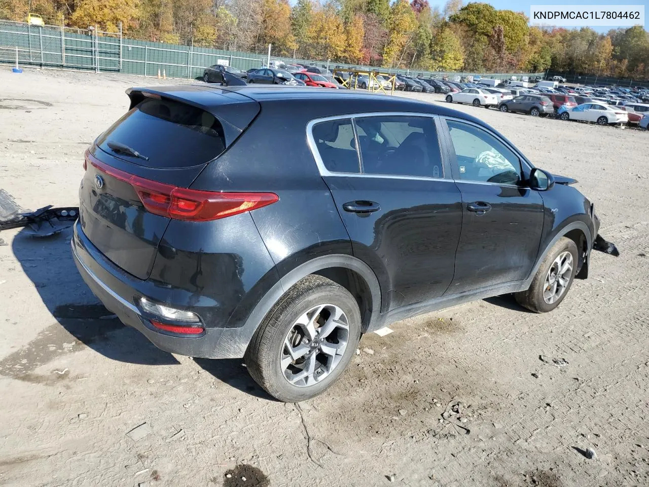 2020 Kia Sportage Lx VIN: KNDPMCAC1L7804462 Lot: 77195534