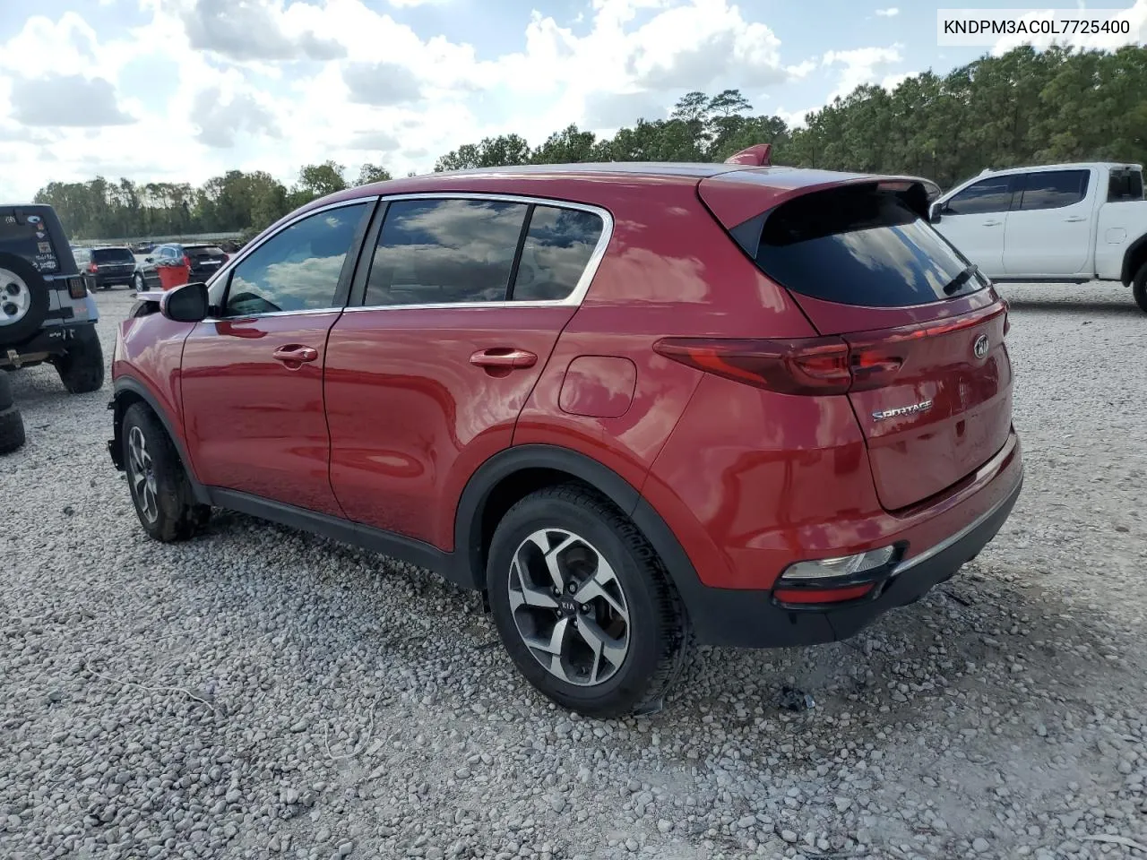 2020 Kia Sportage Lx VIN: KNDPM3AC0L7725400 Lot: 77373874