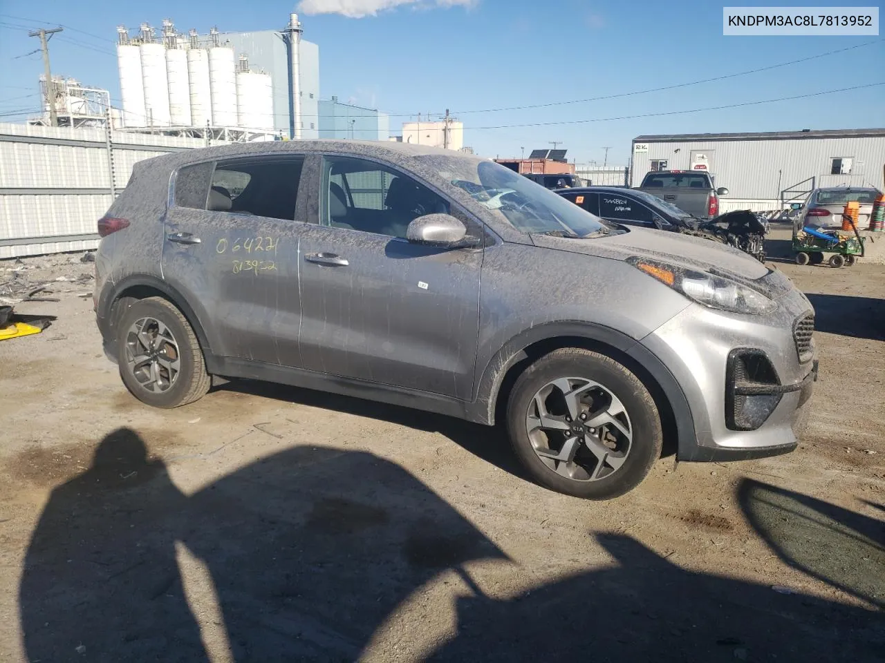 2020 Kia Sportage Lx VIN: KNDPM3AC8L7813952 Lot: 77603304