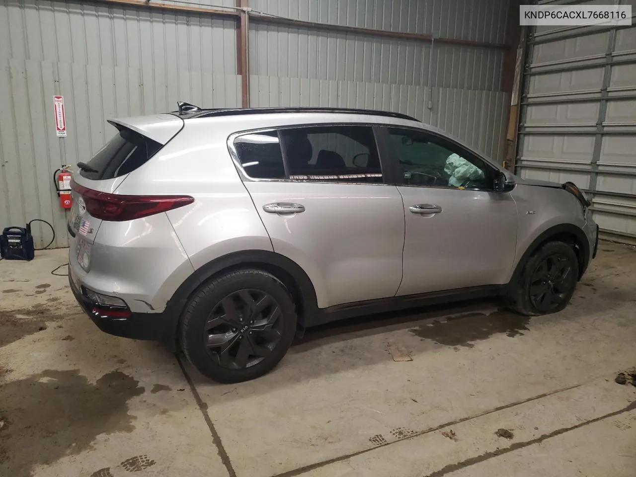 2020 Kia Sportage S VIN: KNDP6CACXL7668116 Lot: 77621114