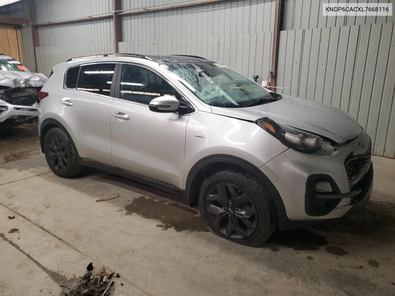 2020 Kia Sportage S VIN: KNDP6CACXL7668116 Lot: 77621114