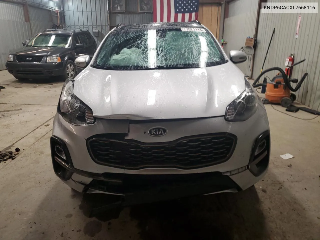 2020 Kia Sportage S VIN: KNDP6CACXL7668116 Lot: 77621114