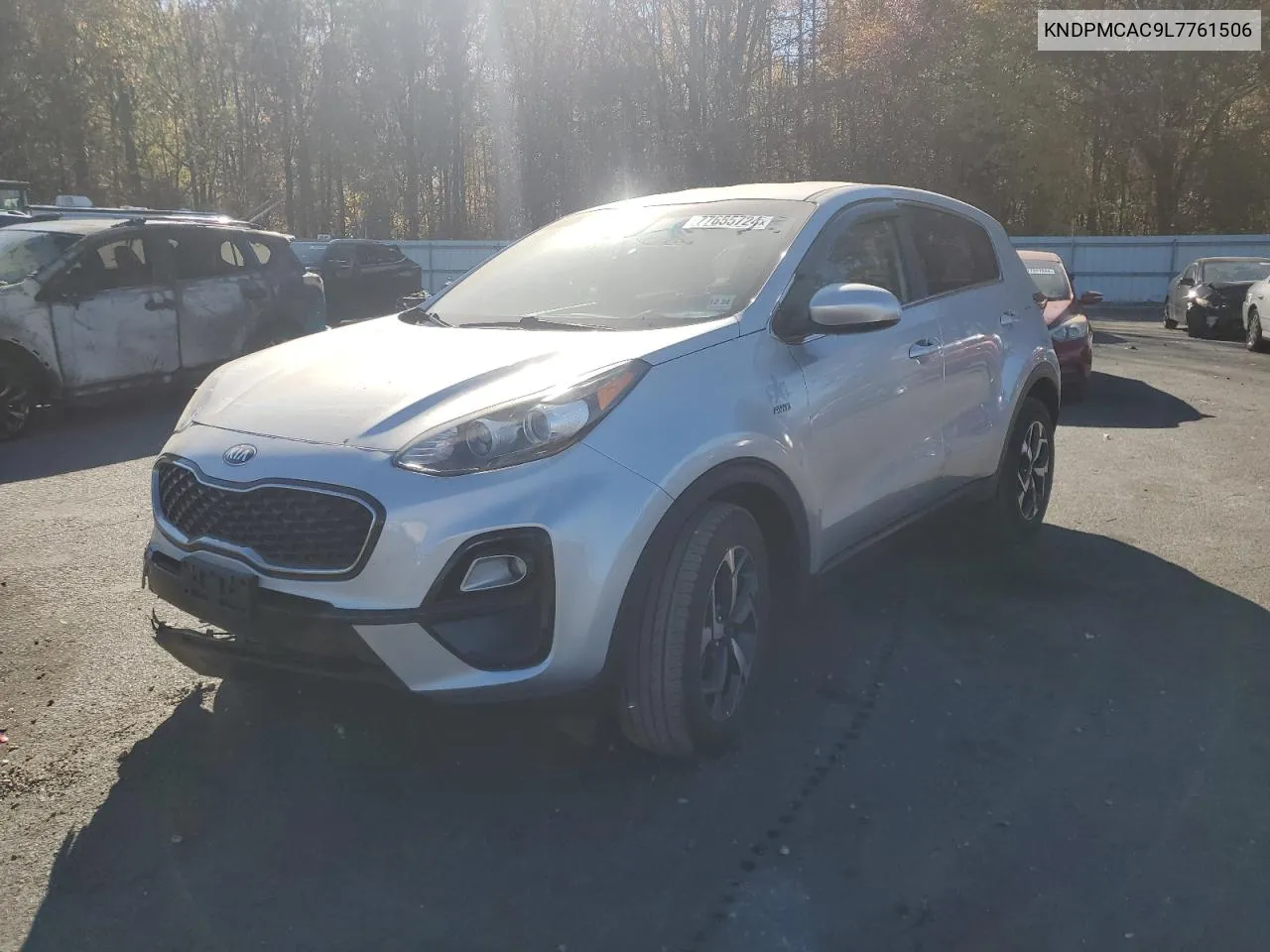 2020 Kia Sportage Lx VIN: KNDPMCAC9L7761506 Lot: 77655724