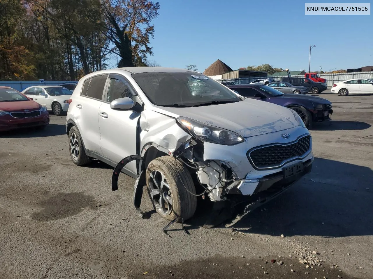 2020 Kia Sportage Lx VIN: KNDPMCAC9L7761506 Lot: 77655724