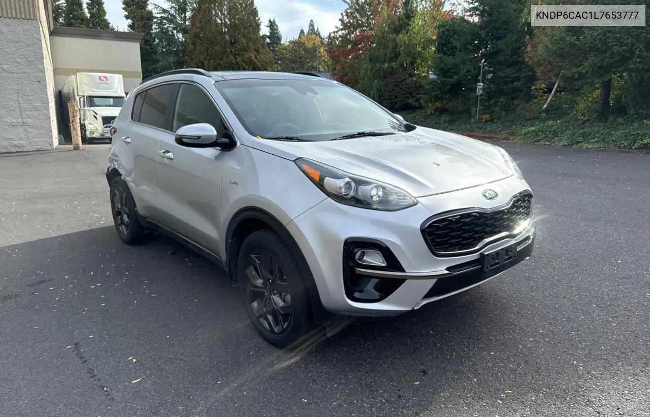 2020 Kia Sportage S VIN: KNDP6CAC1L7653777 Lot: 77664614