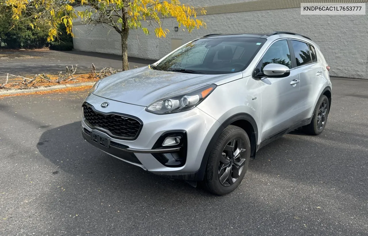 2020 Kia Sportage S VIN: KNDP6CAC1L7653777 Lot: 77664614