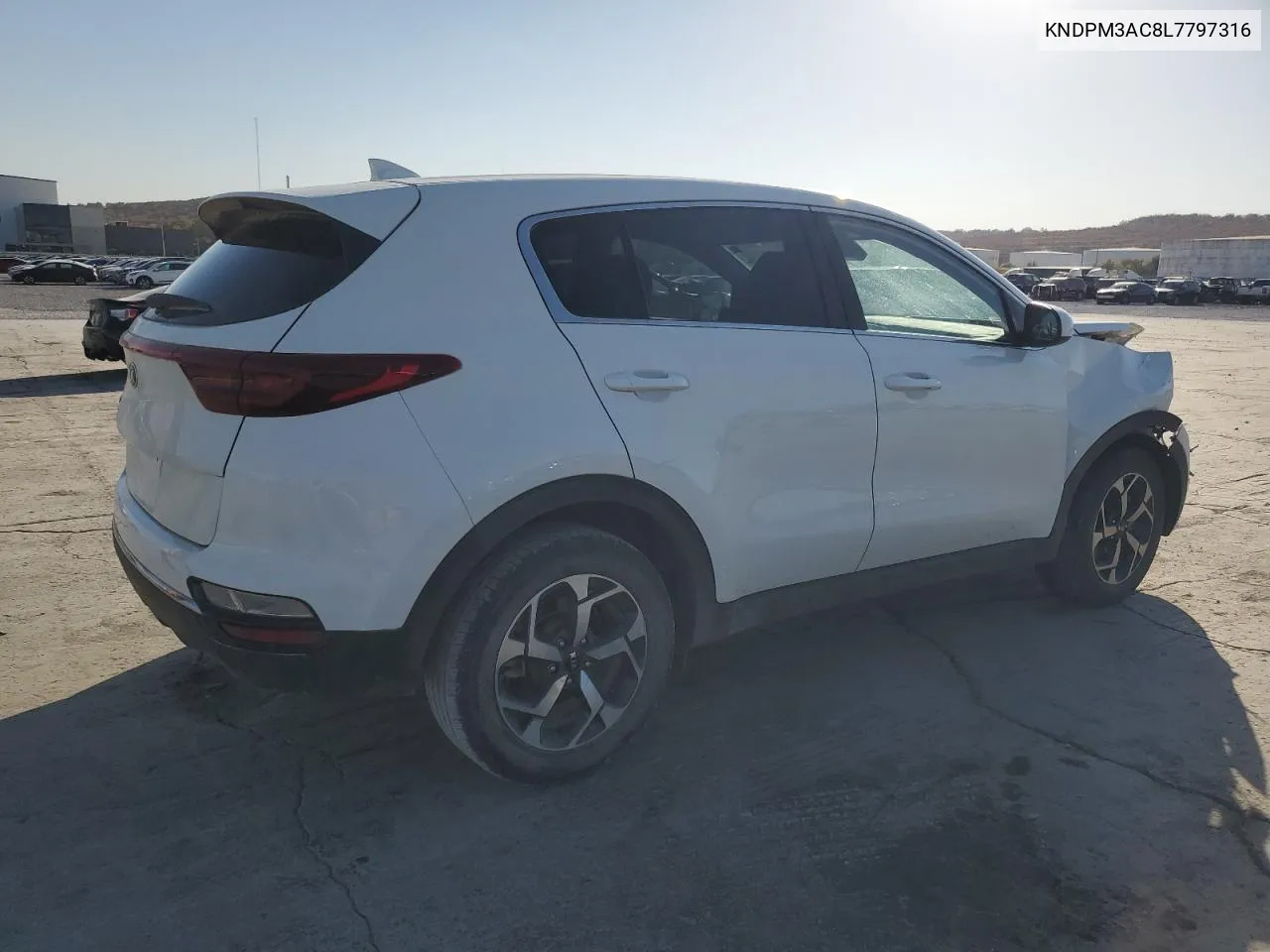 KNDPM3AC8L7797316 2020 Kia Sportage Lx