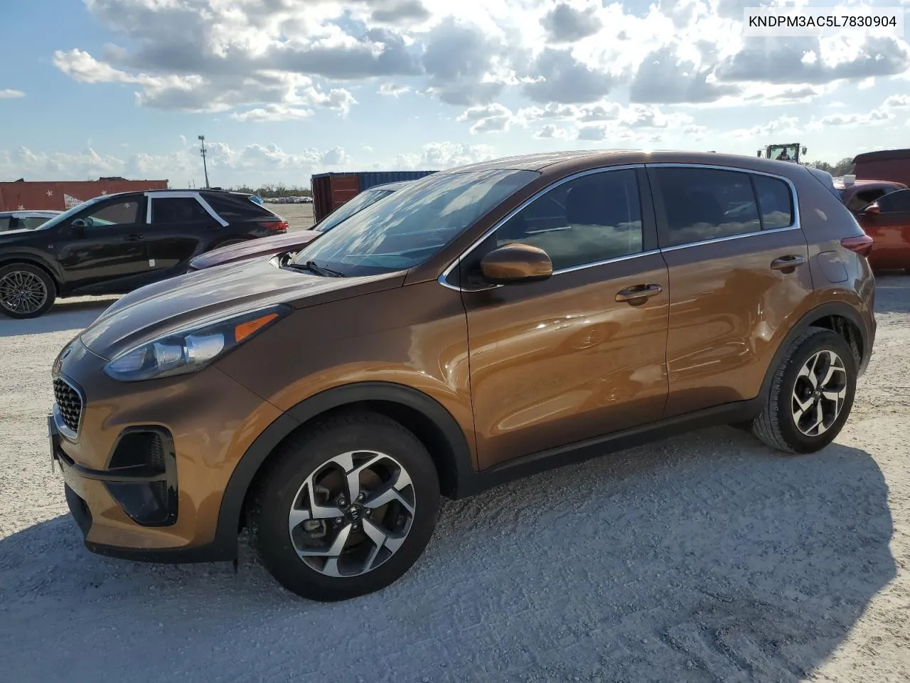 2020 Kia Sportage Lx VIN: KNDPM3AC5L7830904 Lot: 77836104