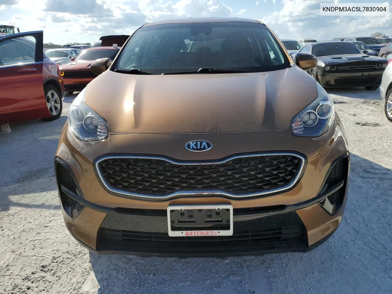 2020 Kia Sportage Lx VIN: KNDPM3AC5L7830904 Lot: 77836104