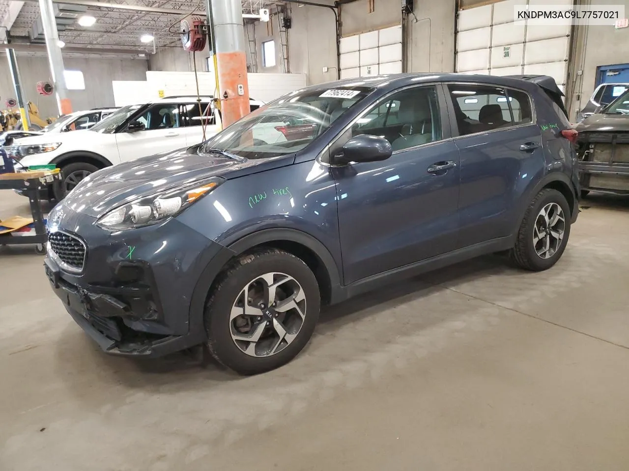 2020 Kia Sportage Lx VIN: KNDPM3AC9L7757021 Lot: 77962414