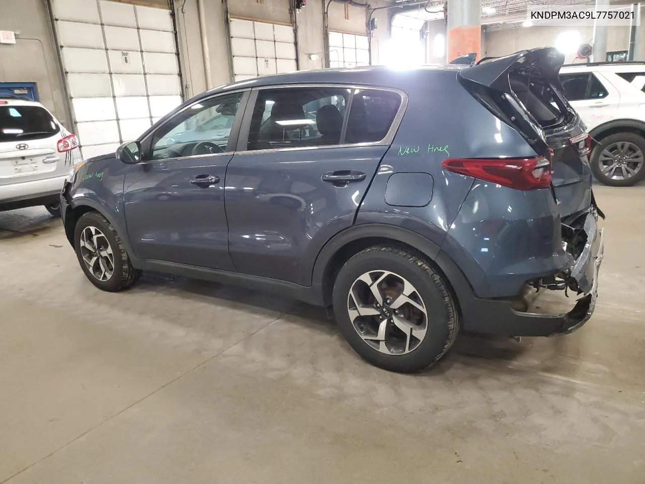 2020 Kia Sportage Lx VIN: KNDPM3AC9L7757021 Lot: 77962414