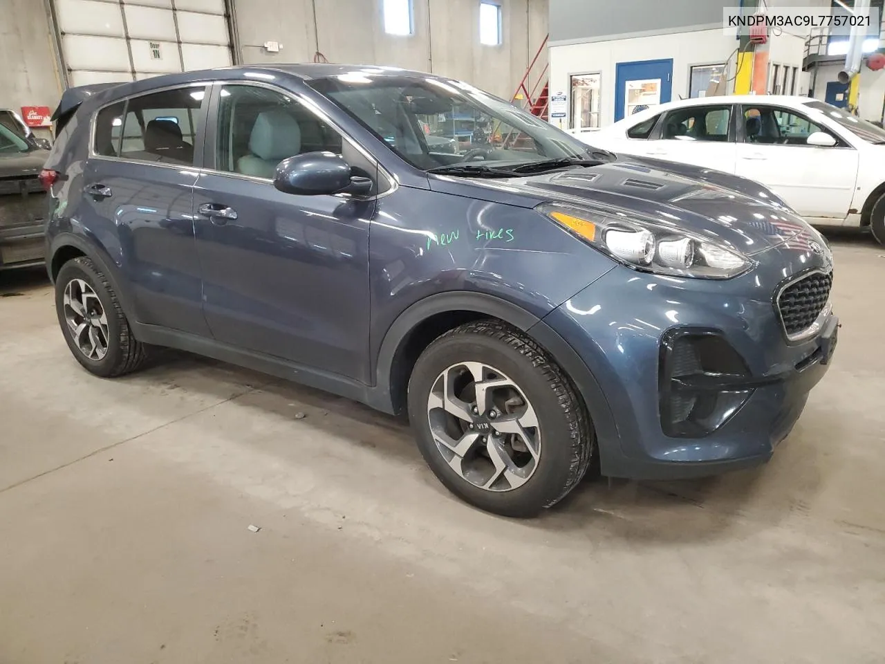 2020 Kia Sportage Lx VIN: KNDPM3AC9L7757021 Lot: 77962414