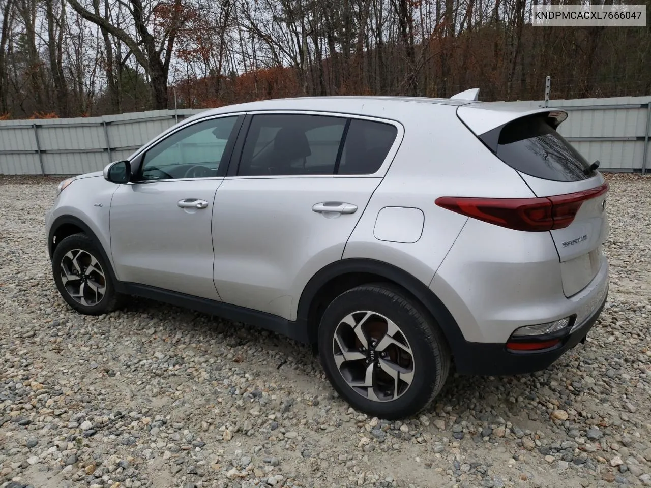 2020 Kia Sportage Lx VIN: KNDPMCACXL7666047 Lot: 78382924