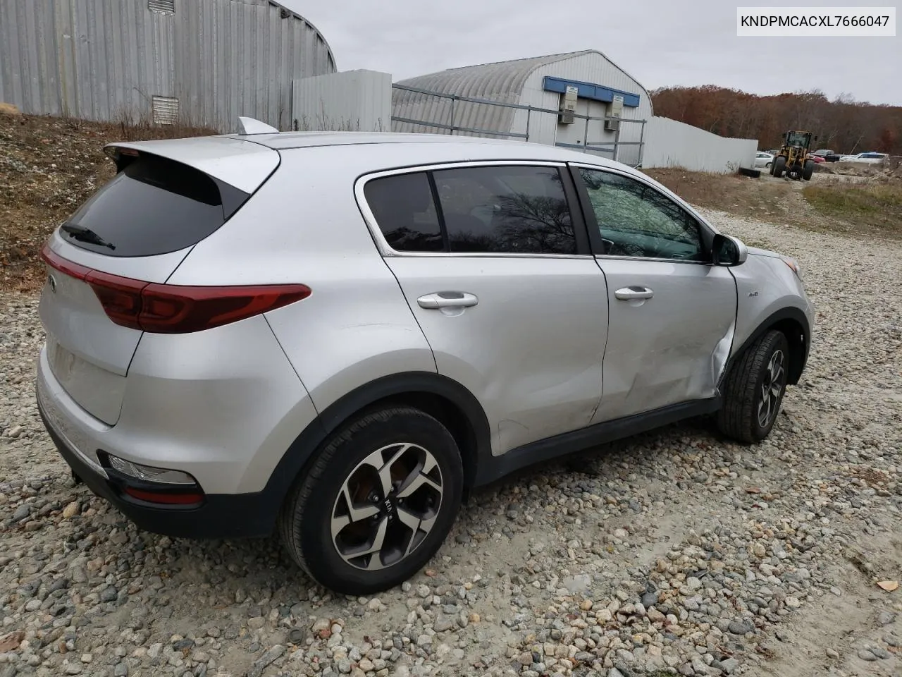 2020 Kia Sportage Lx VIN: KNDPMCACXL7666047 Lot: 78382924