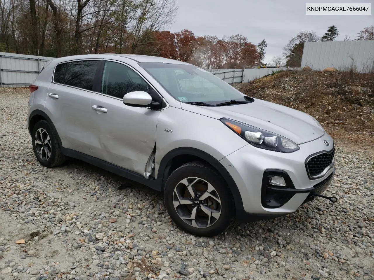 2020 Kia Sportage Lx VIN: KNDPMCACXL7666047 Lot: 78382924