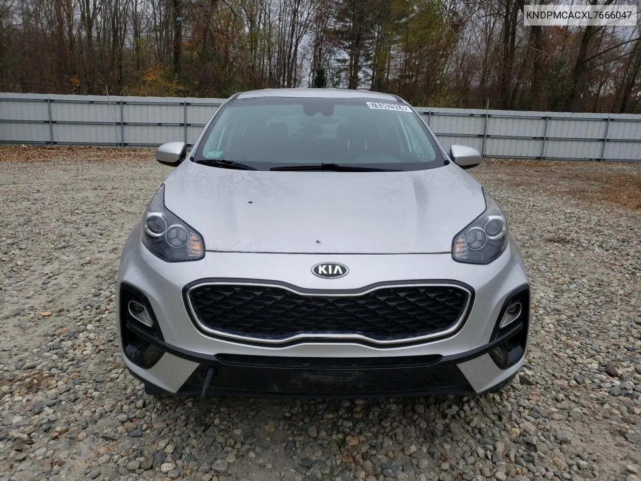 2020 Kia Sportage Lx VIN: KNDPMCACXL7666047 Lot: 78382924