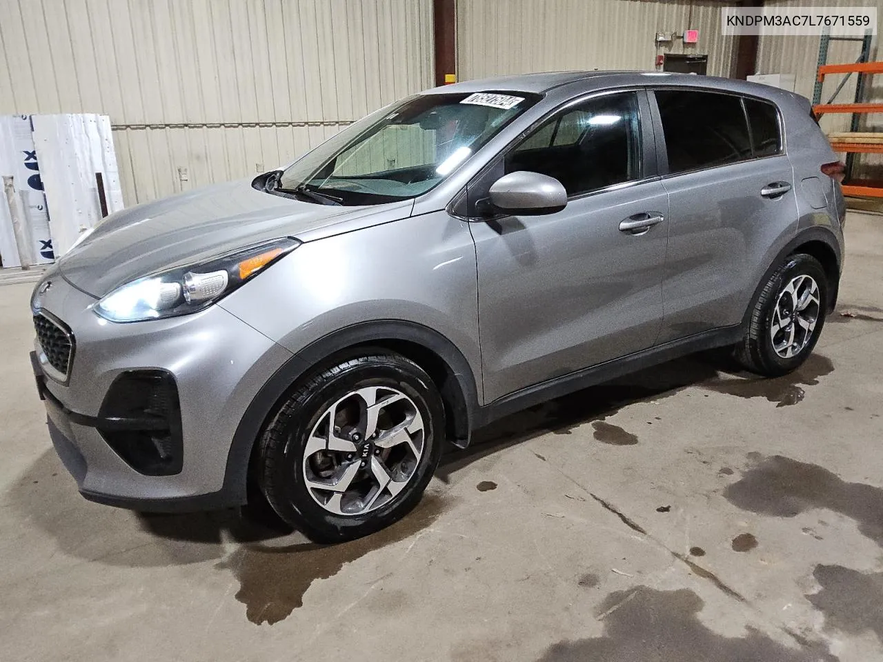 2020 Kia Sportage Lx VIN: KNDPM3AC7L7671559 Lot: 78527504