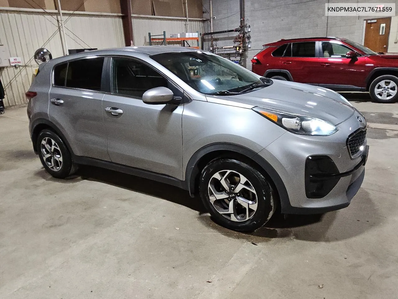 2020 Kia Sportage Lx VIN: KNDPM3AC7L7671559 Lot: 78527504