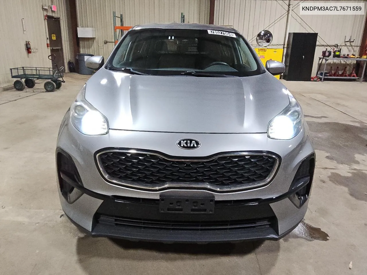 2020 Kia Sportage Lx VIN: KNDPM3AC7L7671559 Lot: 78527504