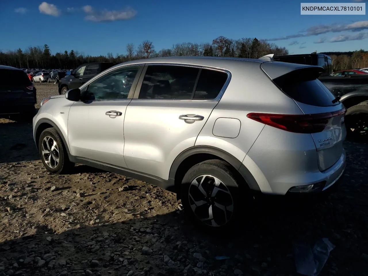 2020 Kia Sportage Lx VIN: KNDPMCACXL7810101 Lot: 78787684