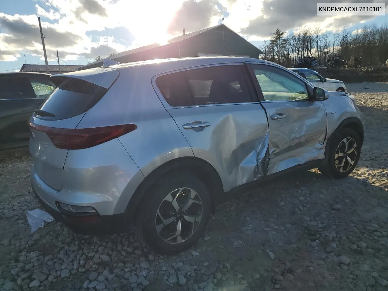 2020 Kia Sportage Lx VIN: KNDPMCACXL7810101 Lot: 78787684