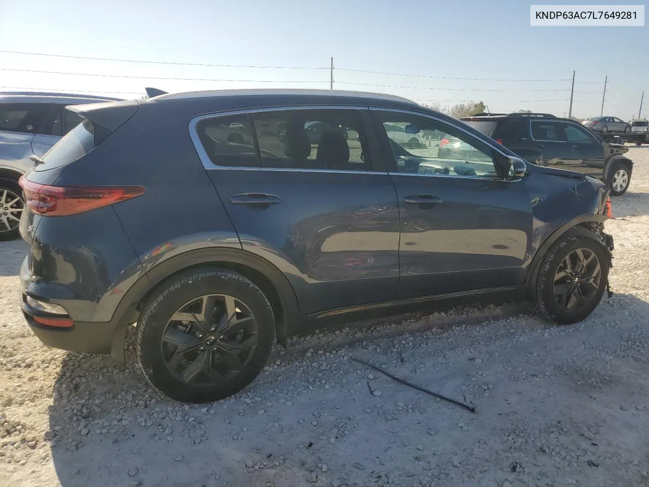 2020 Kia Sportage S VIN: KNDP63AC7L7649281 Lot: 79015074