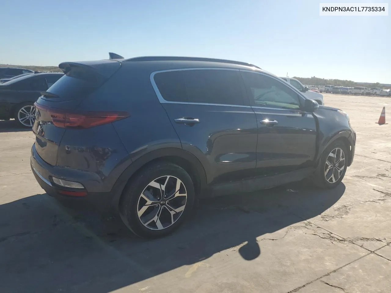 2020 Kia Sportage Ex VIN: KNDPN3AC1L7735334 Lot: 79457994