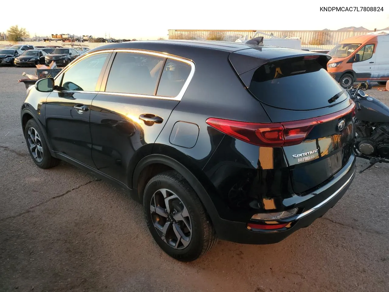 2020 Kia Sportage Lx VIN: KNDPMCAC7L7808824 Lot: 79480914