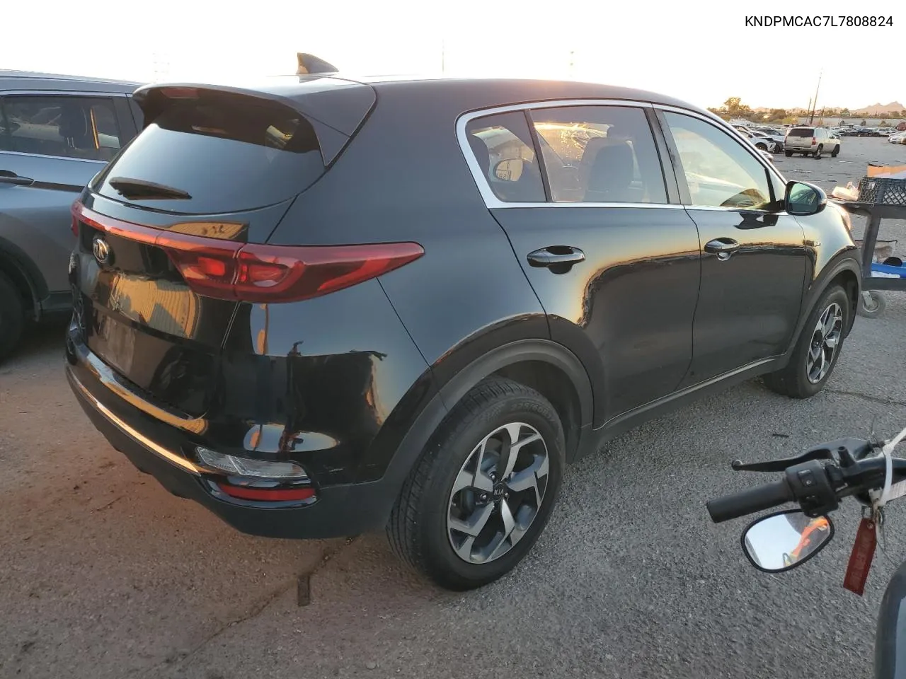 2020 Kia Sportage Lx VIN: KNDPMCAC7L7808824 Lot: 79480914