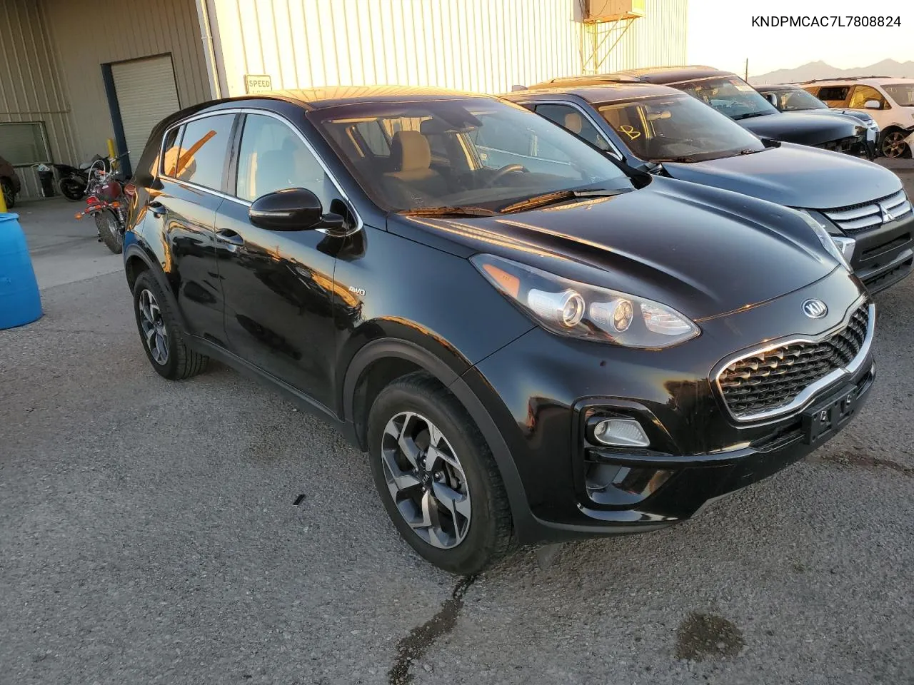 2020 Kia Sportage Lx VIN: KNDPMCAC7L7808824 Lot: 79480914