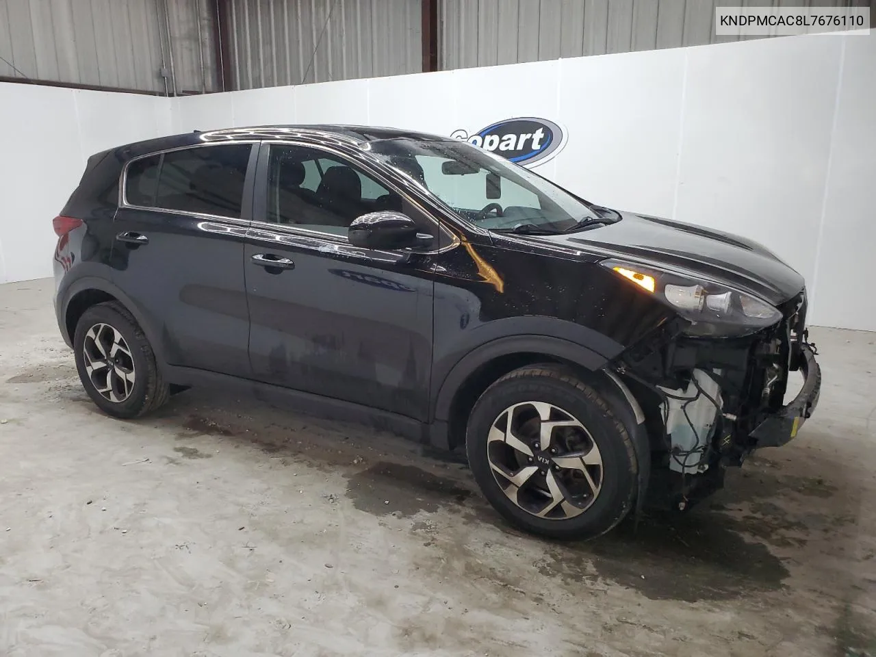 2020 Kia Sportage Lx VIN: KNDPMCAC8L7676110 Lot: 80041624