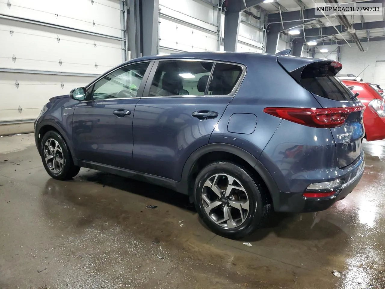 2020 Kia Sportage Lx VIN: KNDPMCAC1L7799733 Lot: 80203064