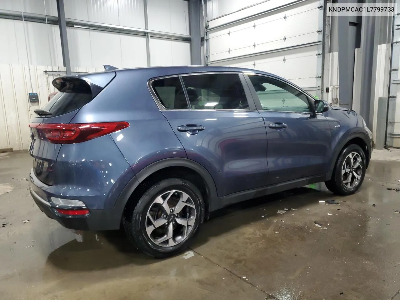 2020 Kia Sportage Lx VIN: KNDPMCAC1L7799733 Lot: 80203064