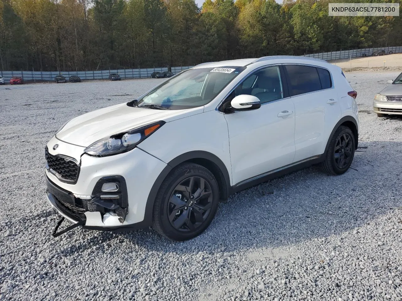 2020 Kia Sportage S VIN: KNDP63AC5L7781200 Lot: 80435654